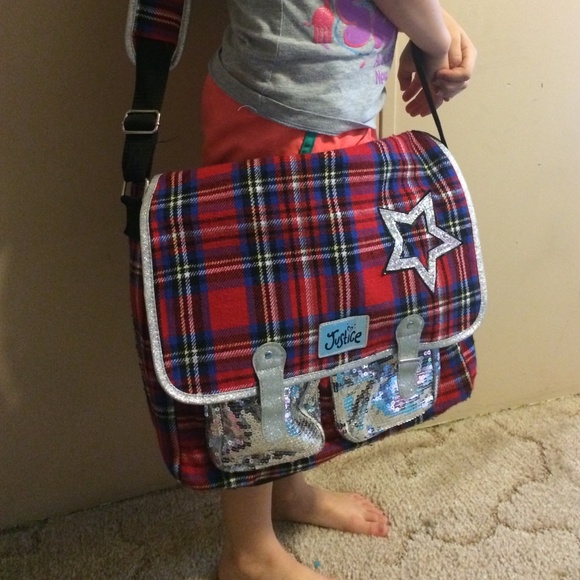 Plaid Justice carry bag