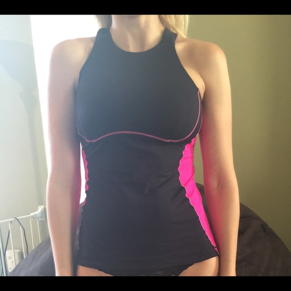 Lululemon top with build in bra- authentic size 6