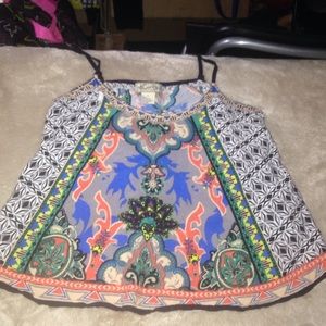 Spaghetti strap shirt