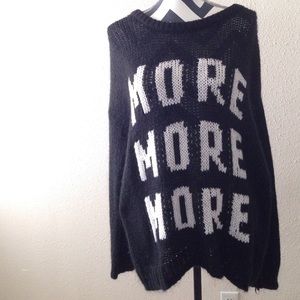 Ltd edition VS Pink More more more sweater