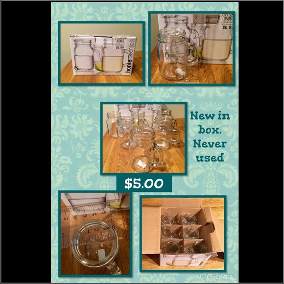 Mason jar shooters. Set of 6. New in box.