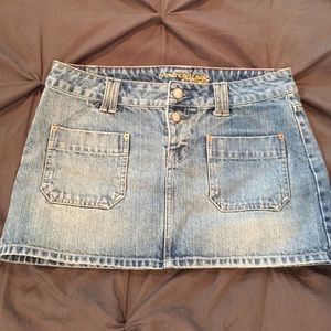 Jean skirt