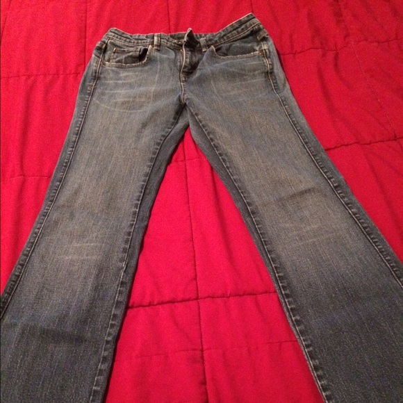 Boot cut jeans