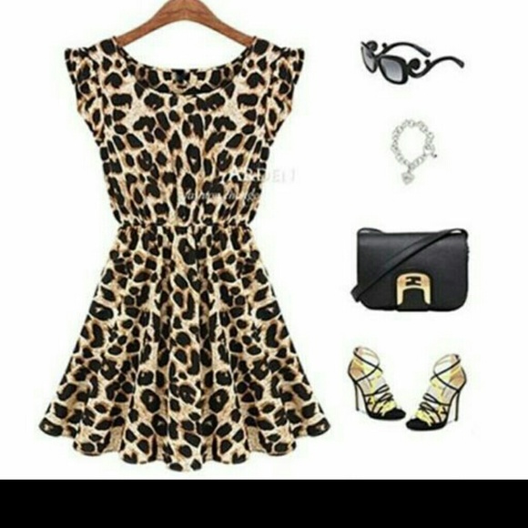 Women's cheetah dress