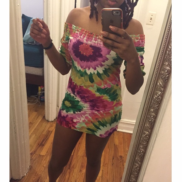 Summer floral dress
