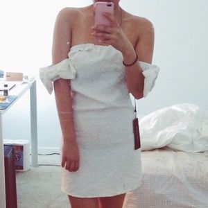 For Love and Lemons Embroidery Mini Dress