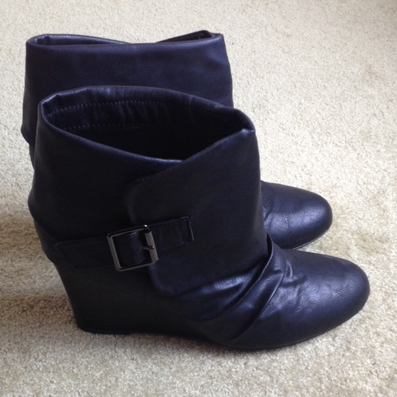 Madden Girl Black Booties