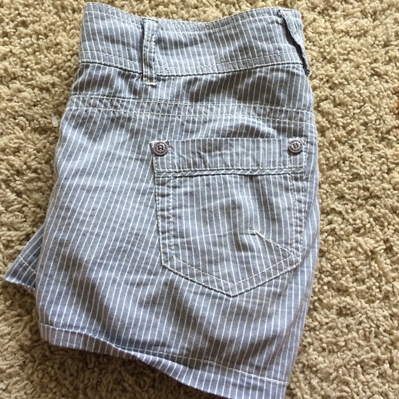 Jolt Pin-Striped Shorts - Picture 2 of 2
