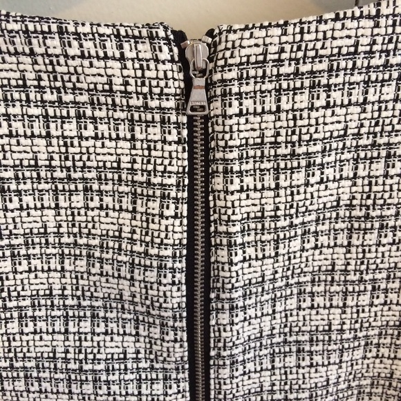 Express Boxy Tweed-look Cropped Top, Size XS - Picture 3 of 3