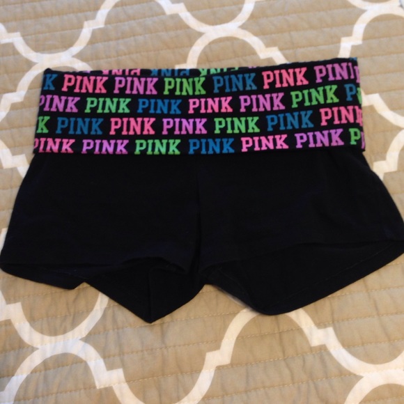 Victoria's Secret Pink yoga shorts