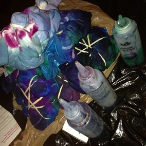 Tie dye shirts (customized)