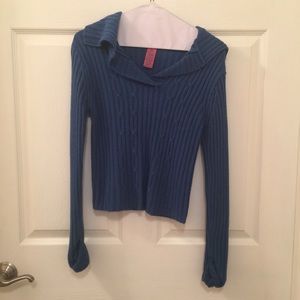 Royal blue sweater