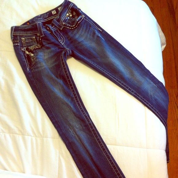 Miss me skinny jeans medium wash