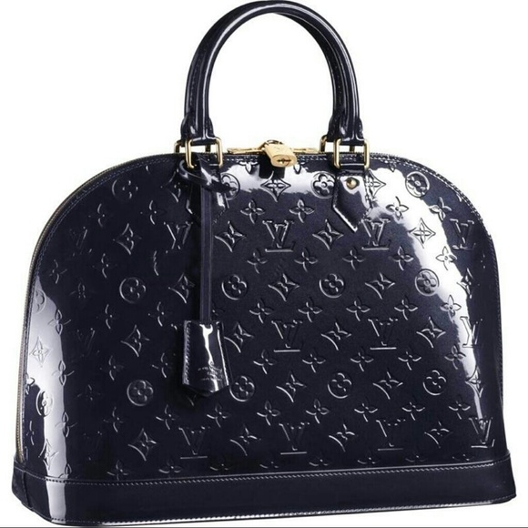 Authentic Alma Vernis Louis Vuitton GM