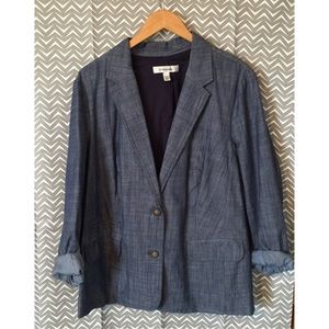Size 2X Croft&Barrow Denim Look Jacket