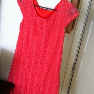 Coral Dress