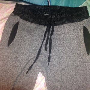 Heather Grey Skinny Sweats.