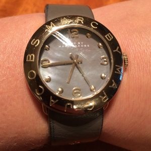 MARC by Marc Jacobs mother of pearl watch