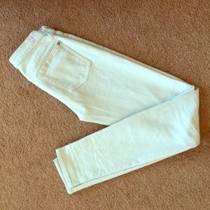 7 for all Mankind Mint Roxanne Skinny Jeans