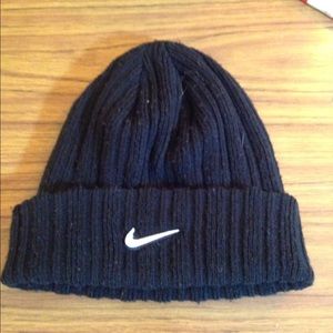 Nike winter hat. Black