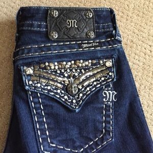 Miss Me jeans in mint condition!