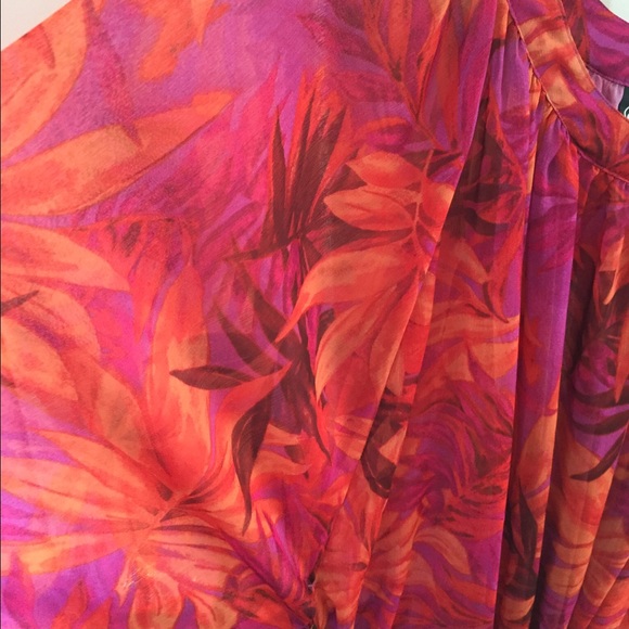 Lane Bryant Flowing Belted Top. Size 28/28 - Picture 3 of 4