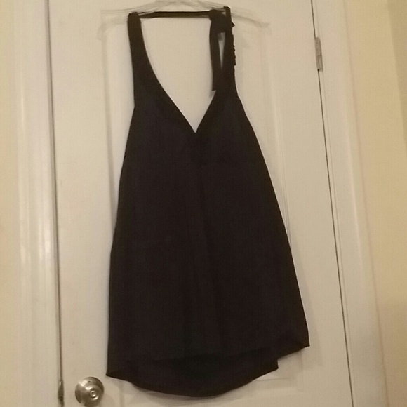 All Black Halter Bathing suit