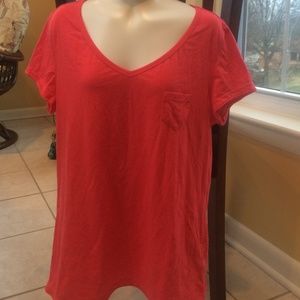 Coral tee shirt