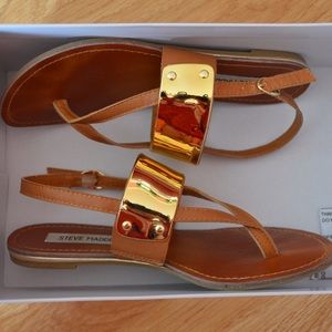 Steve Madden Cufff Cognac
