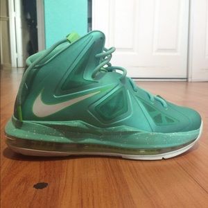 Teal Nike Lebrons