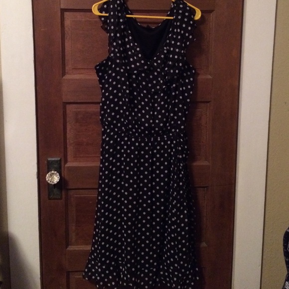 Cute polka dot dress.