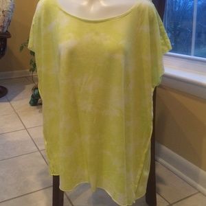 Yellow Hang Ten top