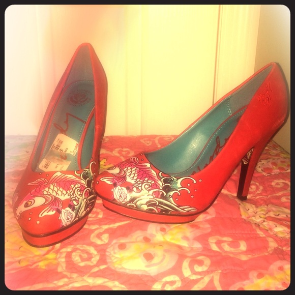 Ed hardy heels