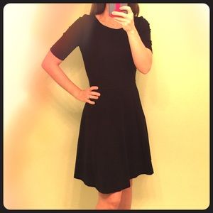 Never worn J. Crew stretch knit/suiting dress