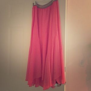 Anthropologie long skirt