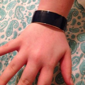J.Crew Navy & Gold Bracelets