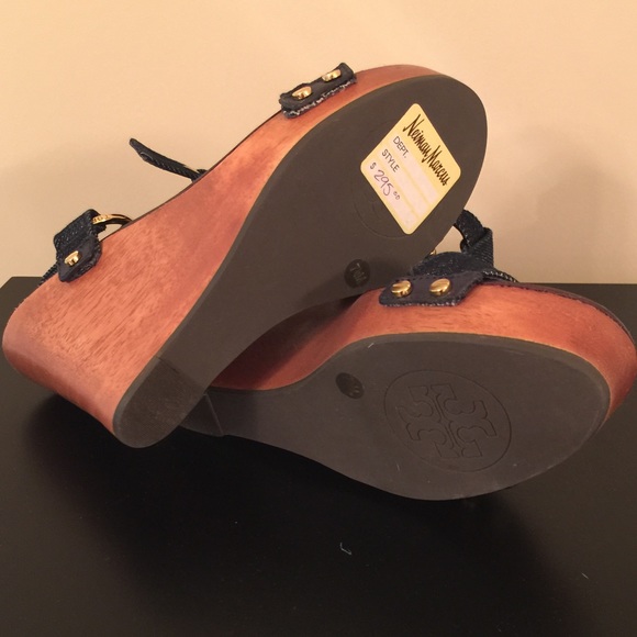 Tory Burch Denim wedges - Picture 4 of 4