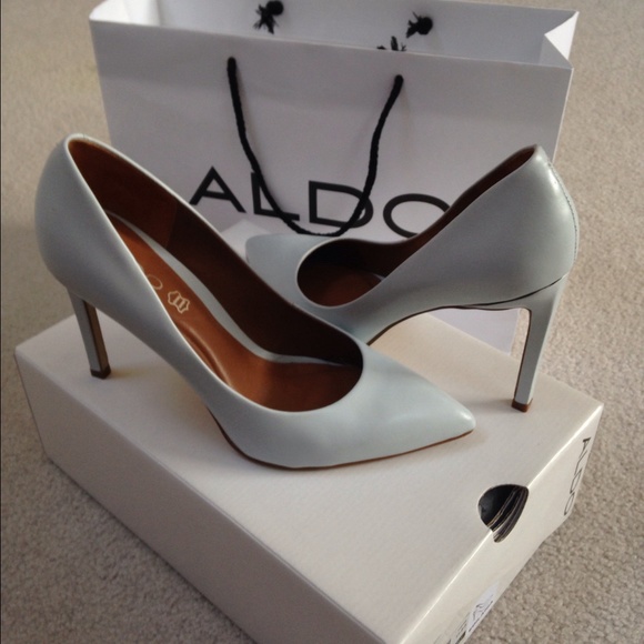 Aldo Edilania *ice blue* heel Pumps. Exc. cond.!