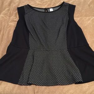 Pure energy peplum top