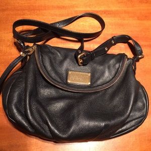 MARC by Marc Jacobs black pebble leather crossbody