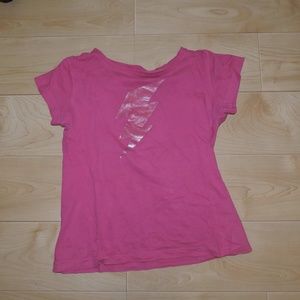 Pink lightning shirt