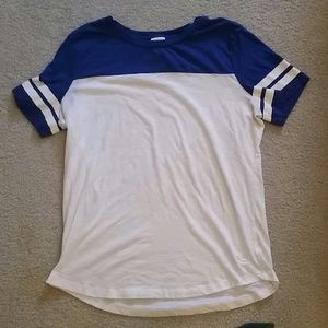 VS Blue White short sleeve