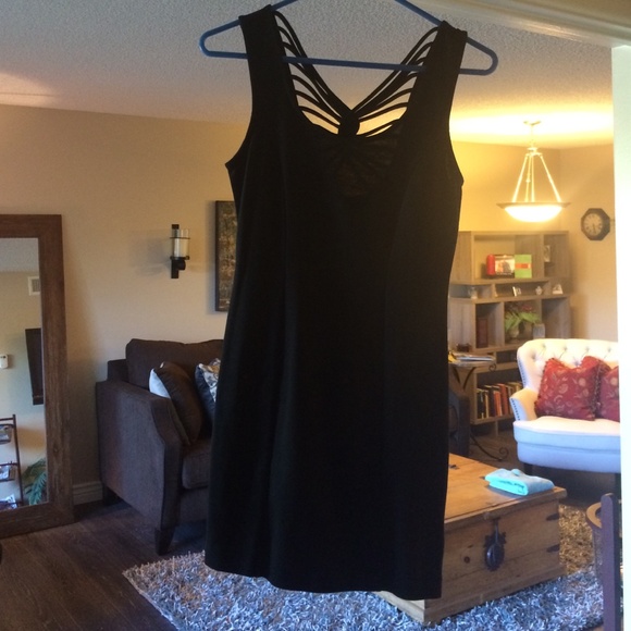 Little black dress - with awesome back!