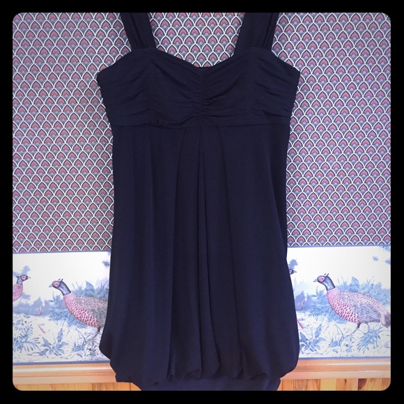 Black bubble dress worn once super flattering
