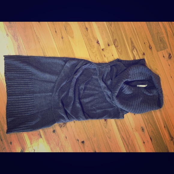 Super cute wrap sweater dress.