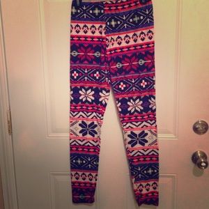 Printed Leggings - One Size