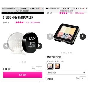 Makeup Nyx Face Powders