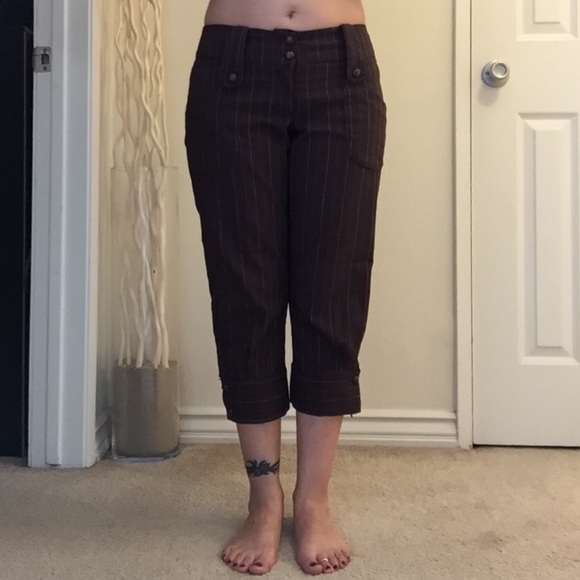 LOB brown capris