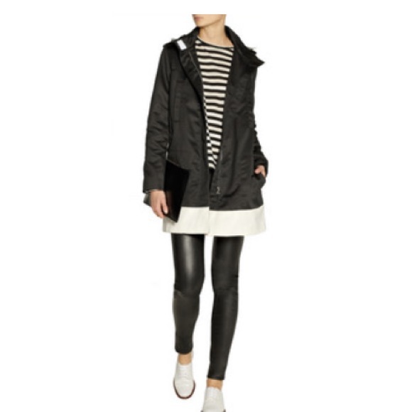 JOSEPH zero satin shell coat SZ FZ38/US 10-12
