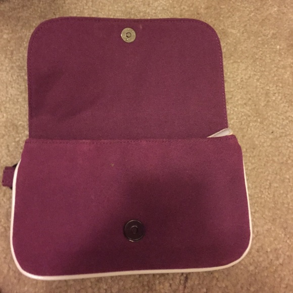 Target purplish color great little hand bag .